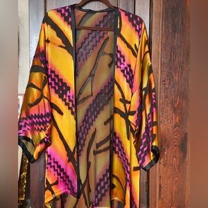 Colorful Silk Kimono from Peggotty Artwear